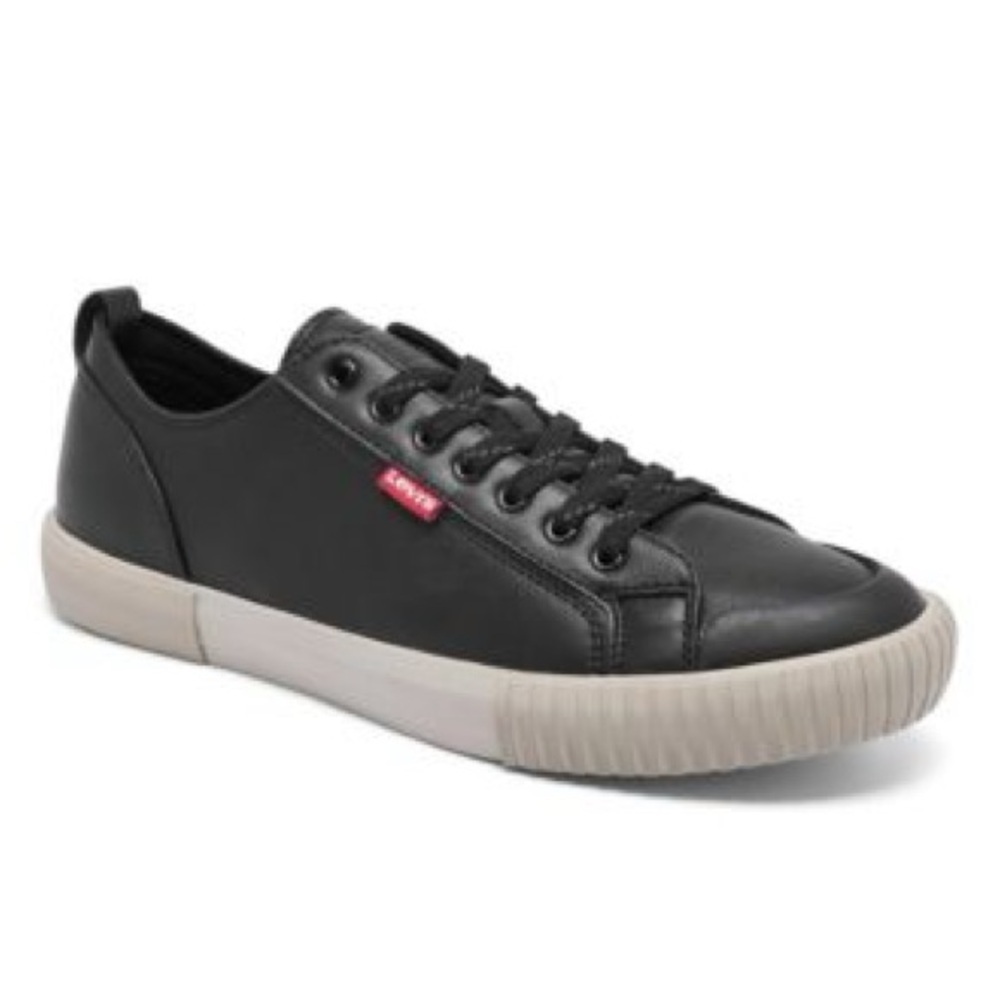Levi’s Turner Black Synthetic Leather Sneakers Men’s Size 10.5